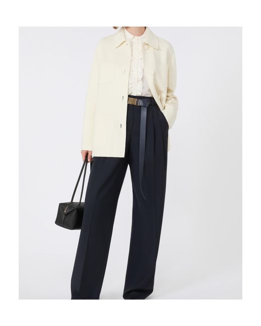 Max Mara White Studio Extra Button-Up Jacket