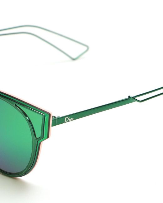 Dior Green Sculpt' Sunglasses
