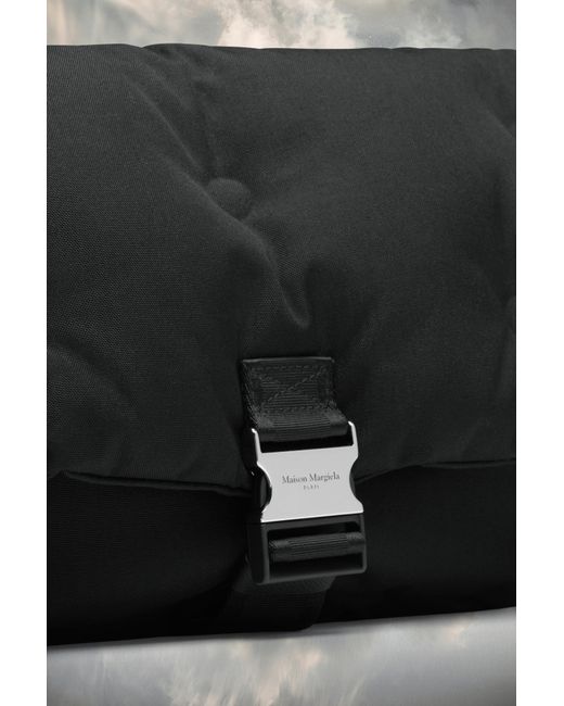 Maison Margiela Black Glam Slam Sport Cycle Zipped Messenger Bag