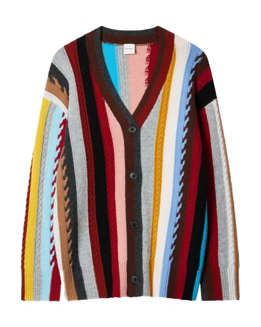 Paul Smith Red Cardigans