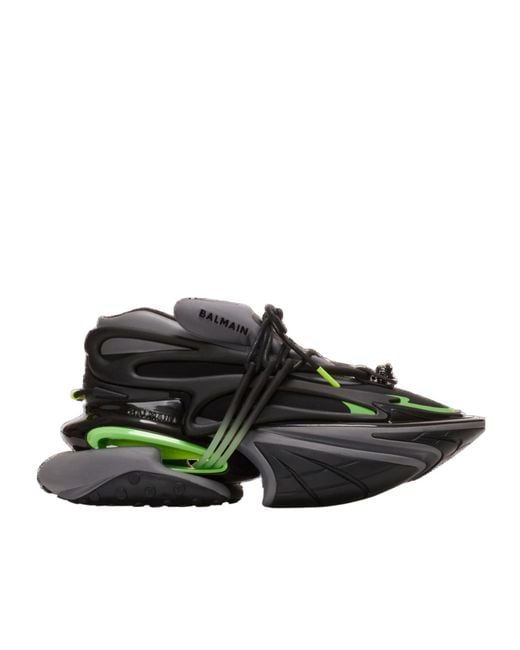 Balmain Multicolor Unicorn Low-Top Sneakers for men
