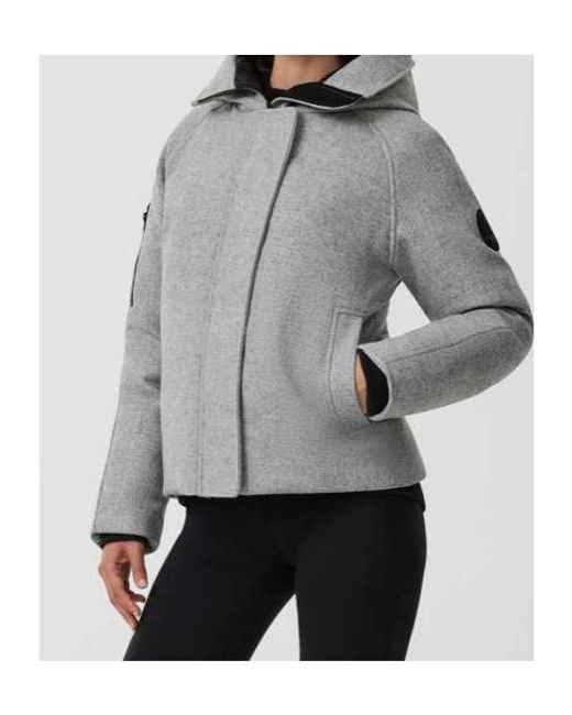 Canada Goose Gray Everleigh Bomber Jacket