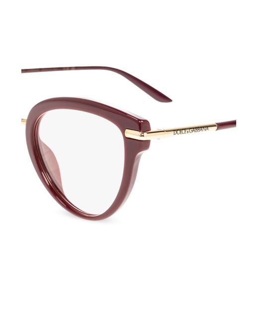 Dolce & Gabbana Red Sunglasses