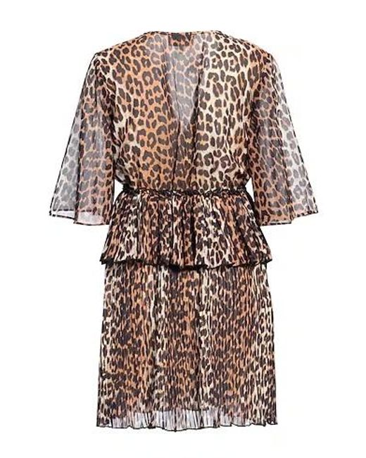 Ganni Multicolor Short Dresses
