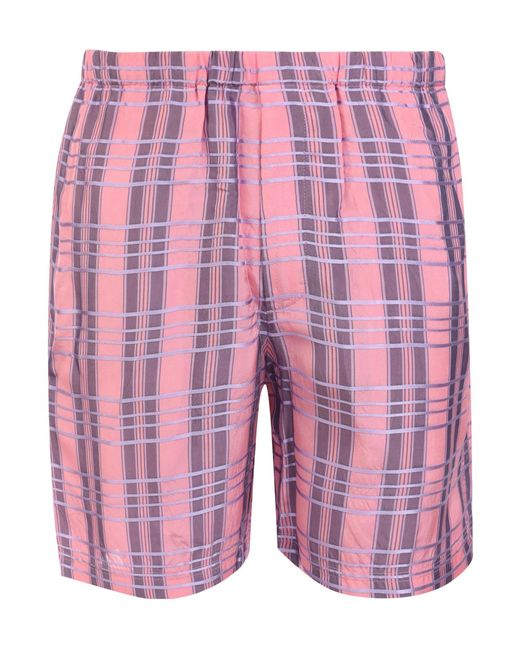 Gucci Pink Straight-Leg Shorts for men