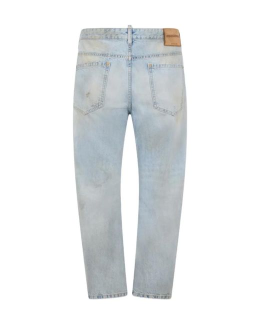 DSquared² Blue Light L.A. Wash Bro Jeans for men
