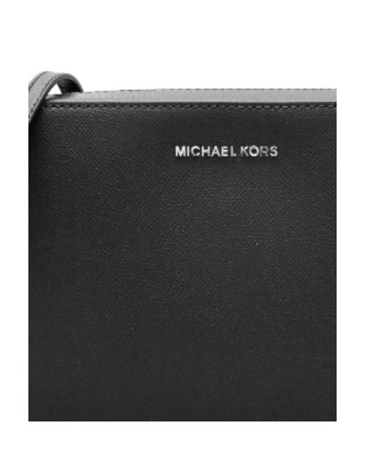 MICHAEL Michael Kors Black Jet Set Logo Plaque Large Crossbody Bag