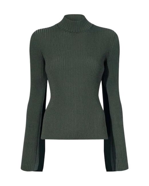Proenza Schouler Green Abigail Sweater