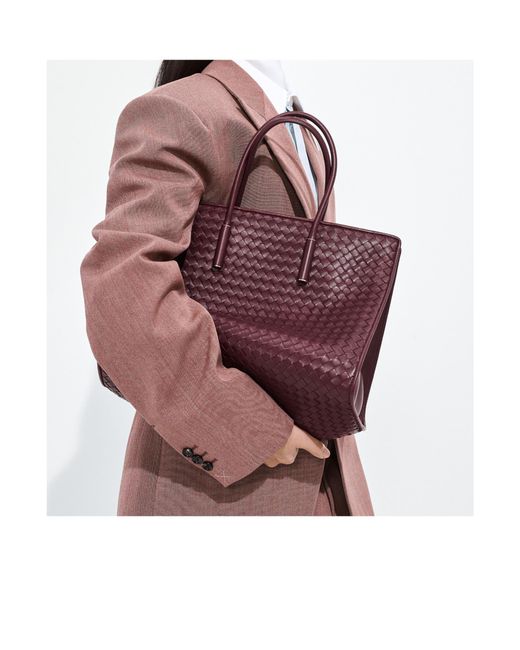 Bottega Veneta Red Barbara Tote