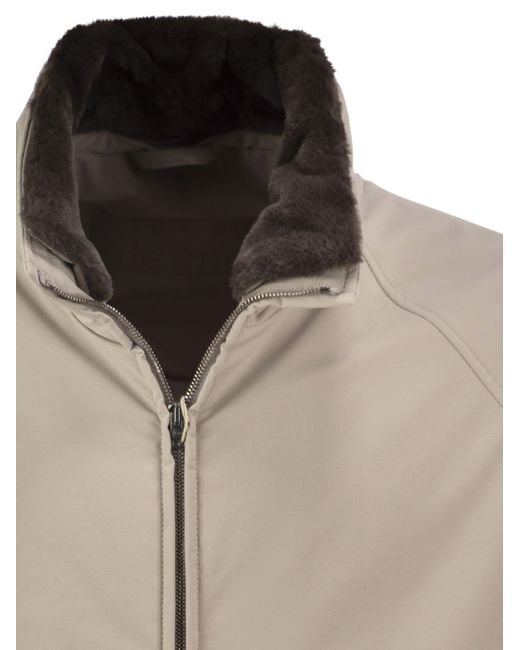 Herno Natural Long-Sleeved Casual Jacket for men