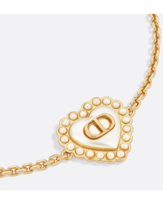 Dior Metallic Petit Cd Baroque Bracelet