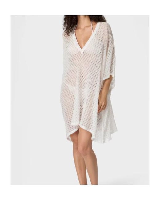 Missoni White Short Caftan Cover-Up