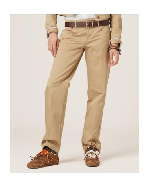 Miu Miu Natural Chino Pants