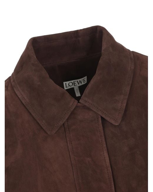 Loewe Brown Workwear Jacket