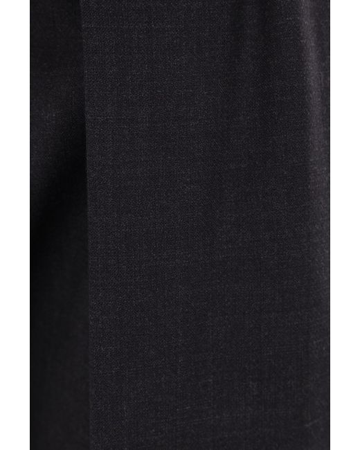 RED Valentino Black Belt-Loop Casual Pants