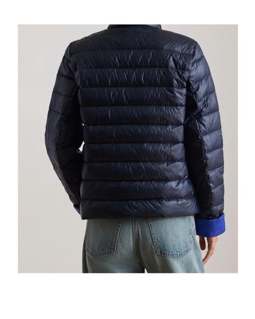 Ralph Lauren Blue Stand-Up Collar Down Jacket
