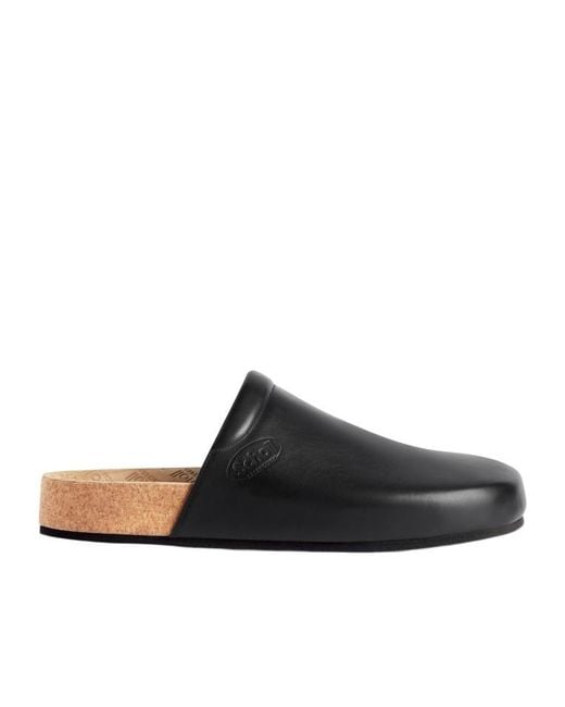 Balenciaga Black X Scholl Flat Mules for men
