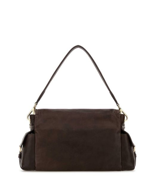 Prada Black Re-Nylon Triangle-Logo Shoulder Bag