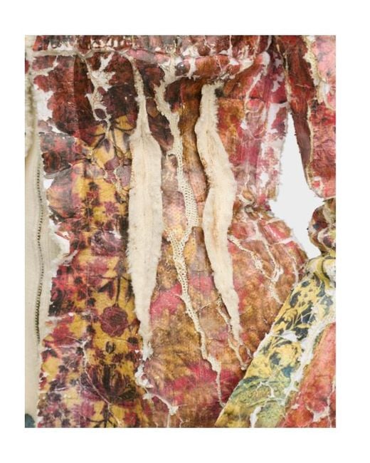 Maison Margiela Brown Vintage High-Neck Effect Jacket