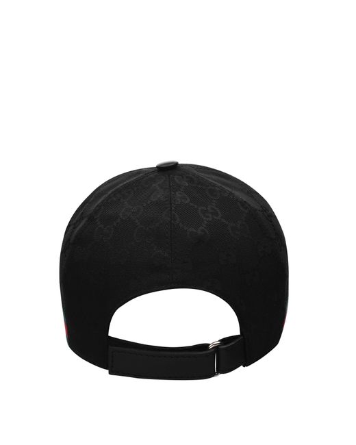 Gucci Black Baseball Cap for men