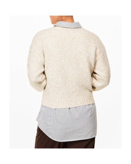 Missoni White Crewneck Knit Sweater