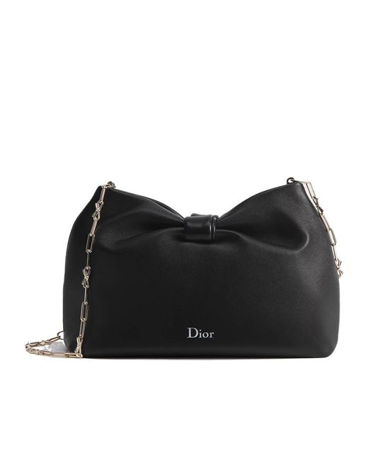 Dior Black Small Bow Bag