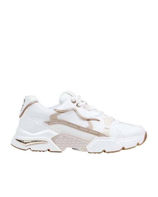 Guess White Ciesta Sneakers