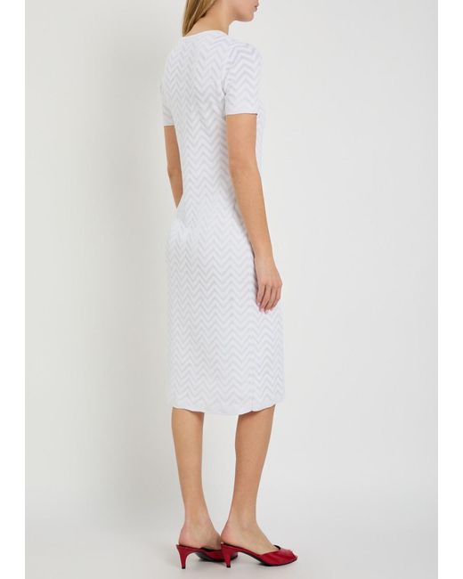Missoni White Cotton Blend Dress