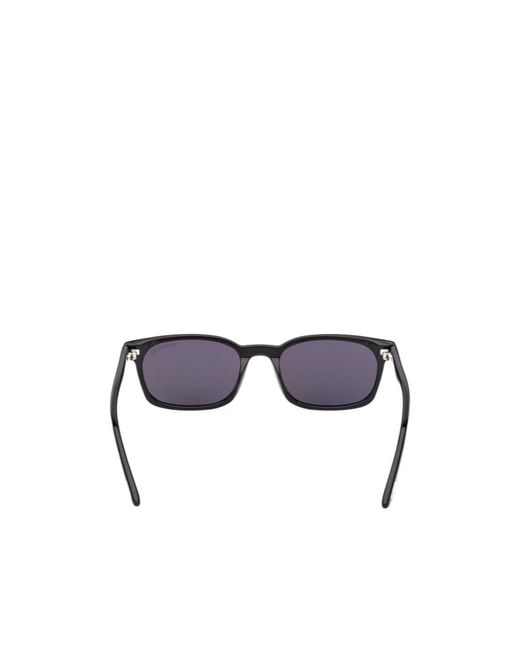 Tom Ford White Eyewear Rectangular Frame Sunglasses for men