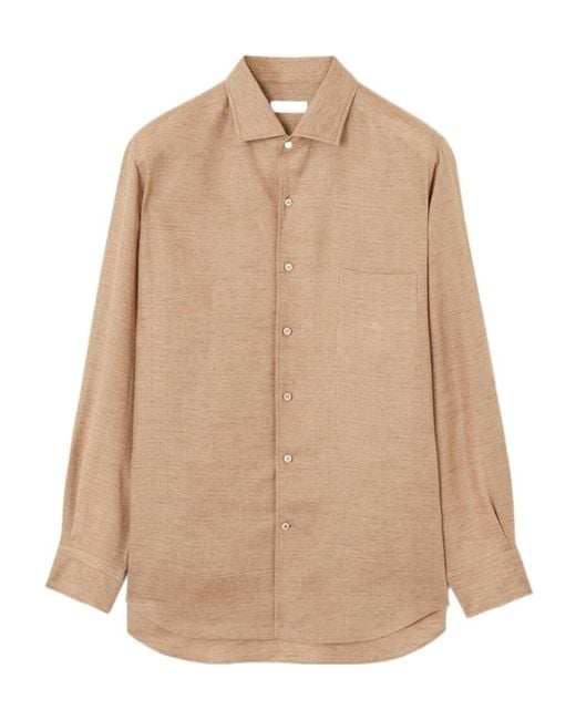 Loro Piana Natural André Buttoned Shirt for men