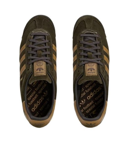 Adidas Originals Green Samoa Ii Spzl Low-Top Sneakers for men