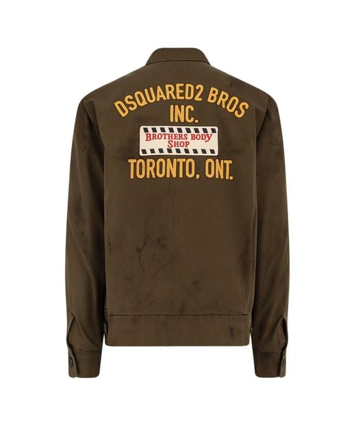 DSquared² Brown Light Jackets for men