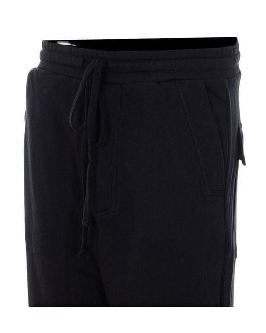 Thom Krom Black Elastic Waist Casual Pants for men