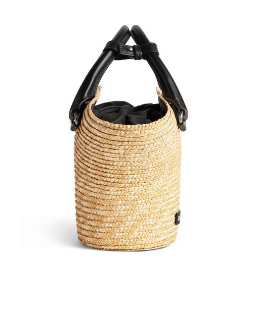 Balenciaga Metallic Beach Mini Tote Bag