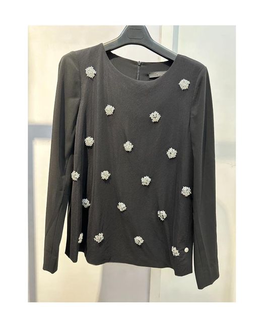 Weekend by Maxmara Black Long-Sleeved Blouse