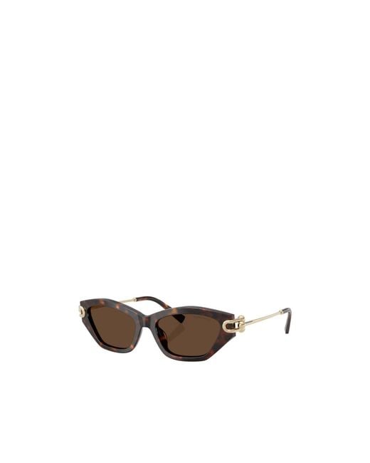Tiffany & Co White Cat-Eye Frame Sunglasses