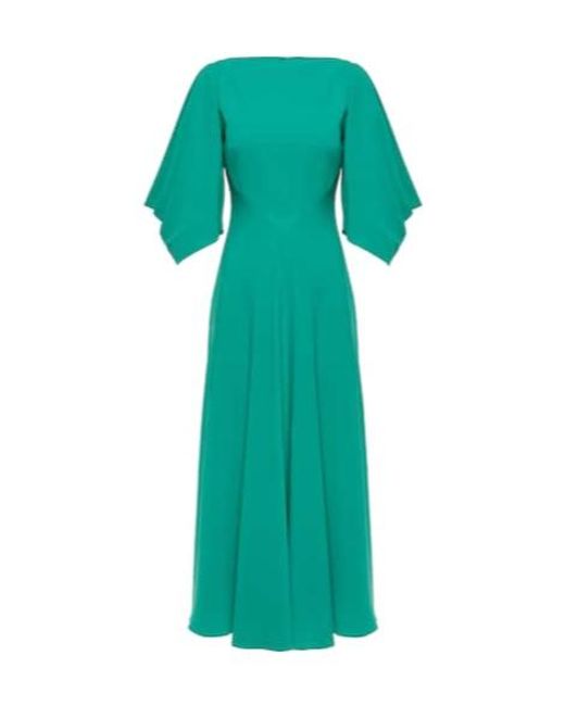 Roksanda Green Leticia Midi Dress
