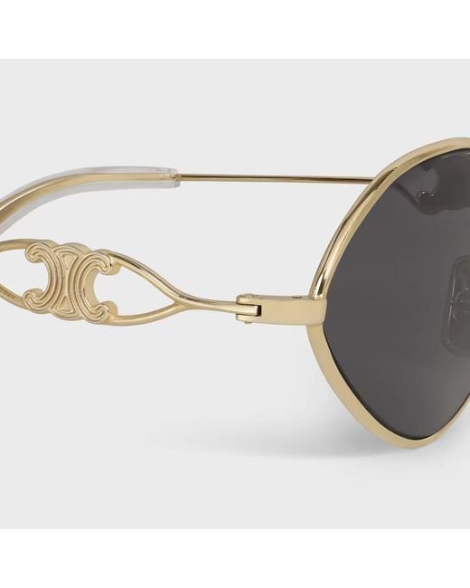 Céline White Wire 01 Sunglasses