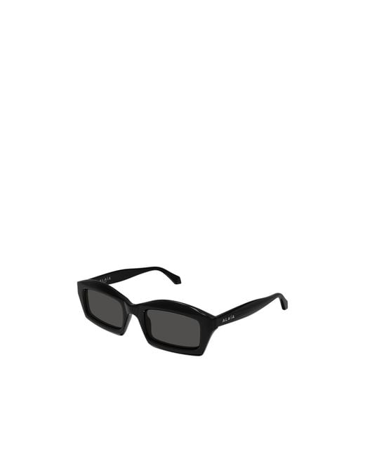 Alaïa Black Alaïa Rectangular Frame Sunglasses