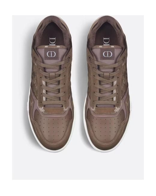 Dior Brown B27 Low-Top Sneaker for men