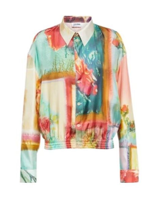 Jean Paul Gaultier Multicolor Printed Shirt