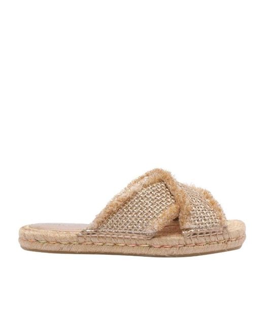 Jimmy Choo Brown Round Toe Sandals
