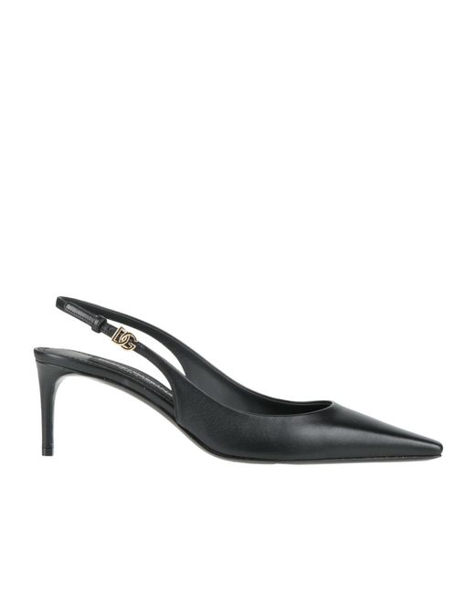 Dolce & Gabbana Black Pumps Lambskin