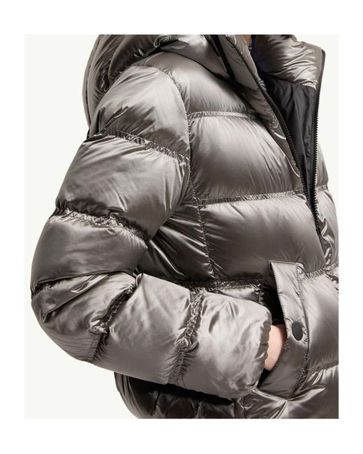 Moncler Gray Sensation Short Down Jacket