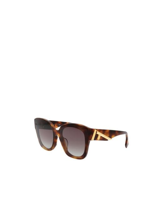 Fendi Multicolor Eyewear First Square Frame Sunglasses