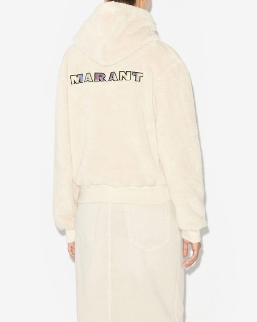 Isabel Marant White Maeva Sweatshirt