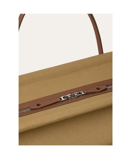 Loro Piana Metallic Loom Weekender Bag L42 for men