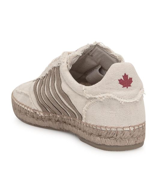 DSquared² Gray Espadrilles Sneakers for men