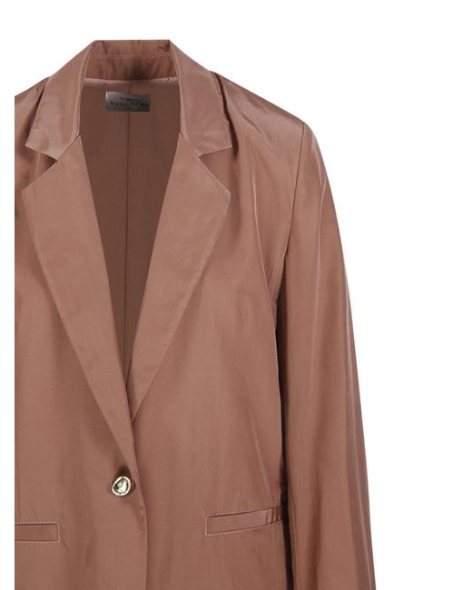 Forte_forte Brown Boxy Jacket