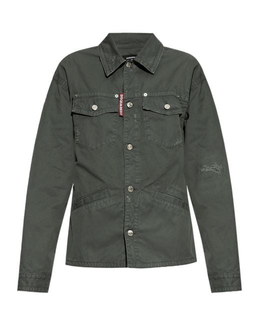 DSquared² Green Shirts